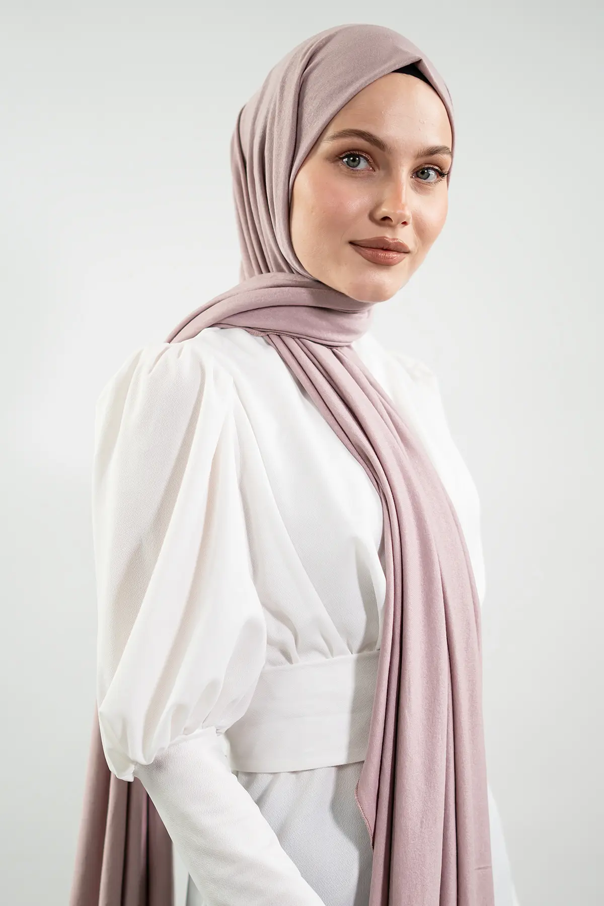 Jersey Vison Color Shawl-detail