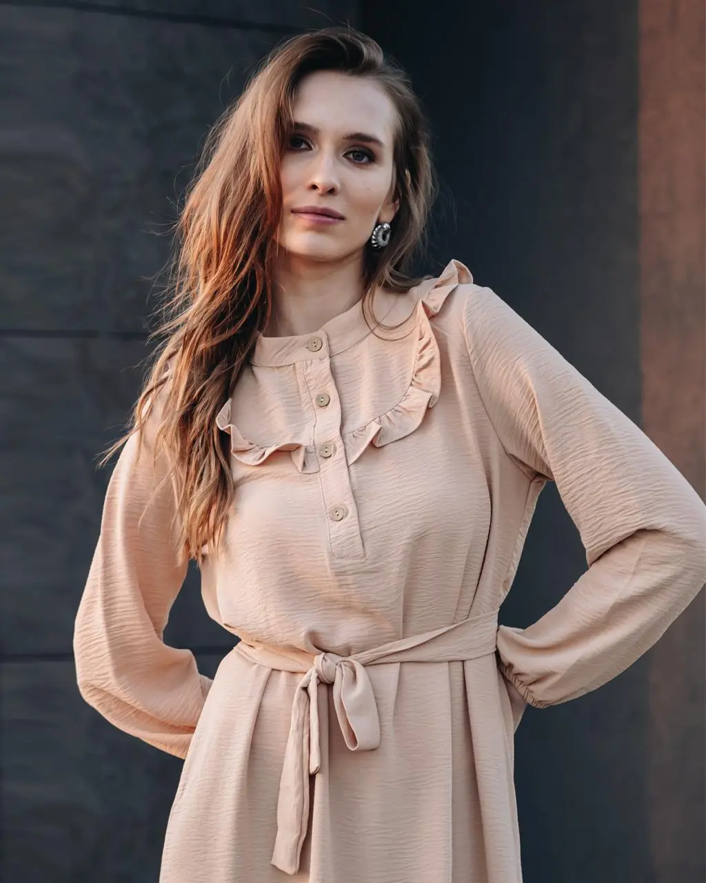 Jessica Modest Dress-detail