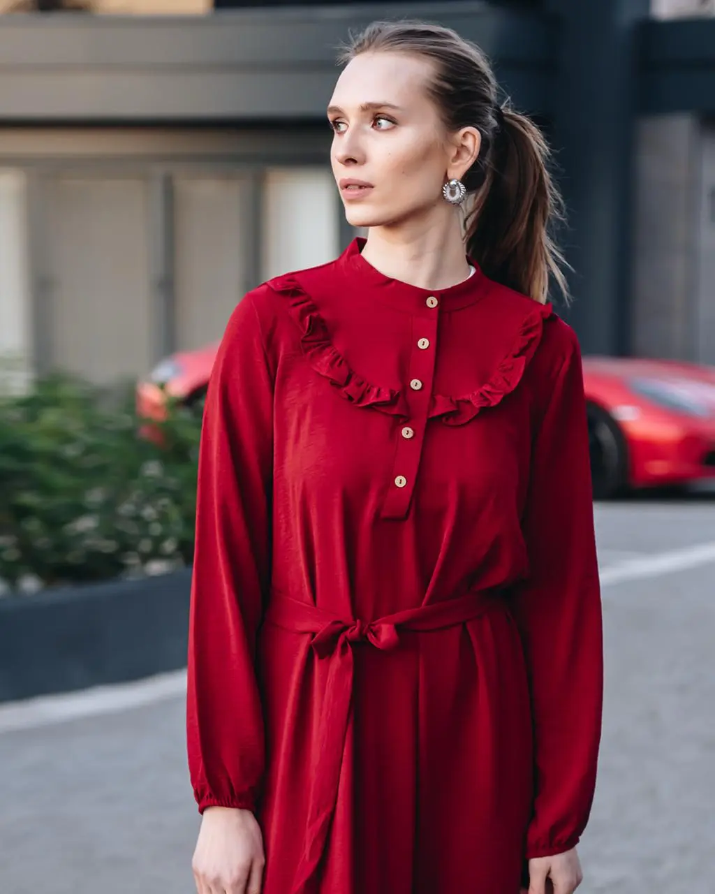 Jessica Modest Dress-detail