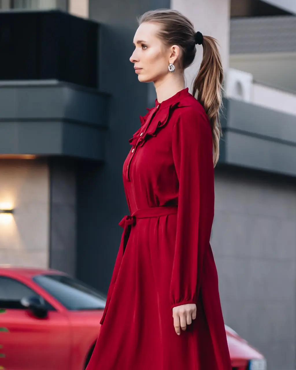 Jessica Modest Dress-detail