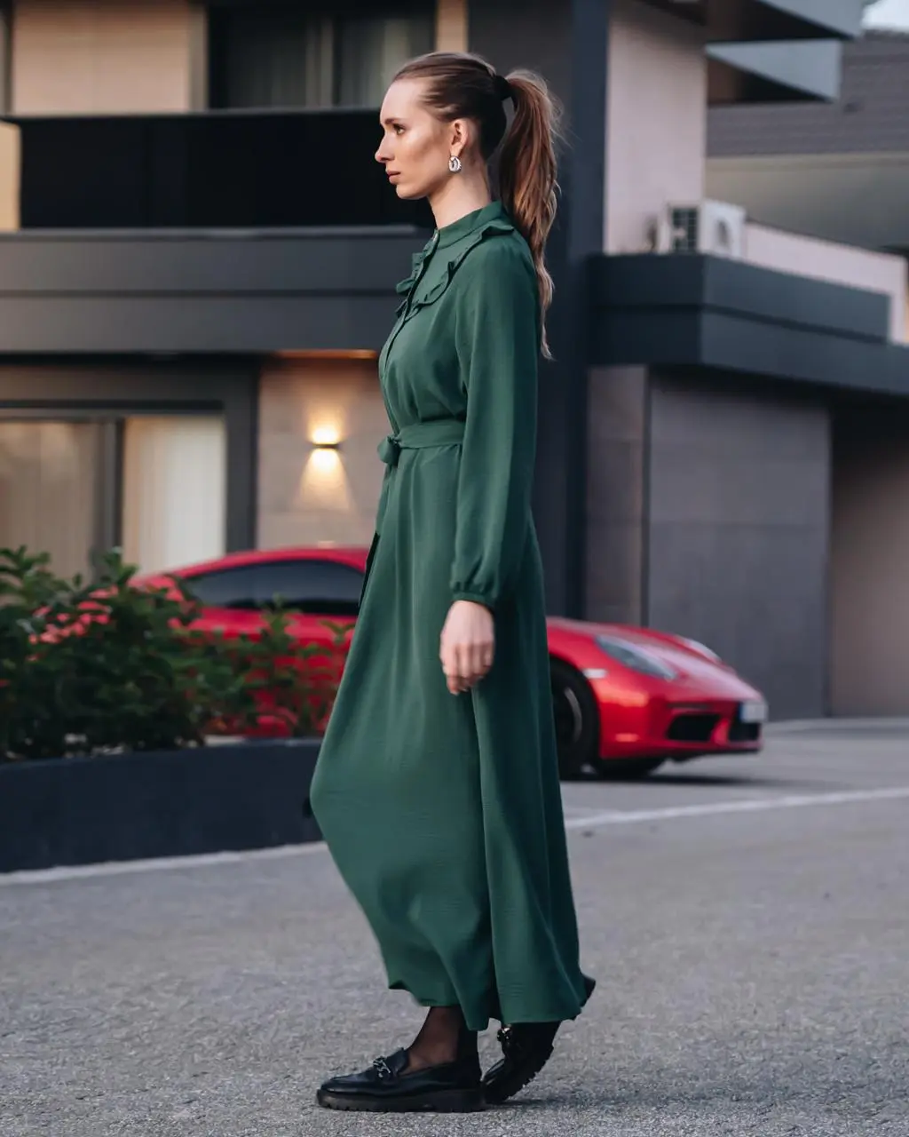 Jessica Modest Dress-detail