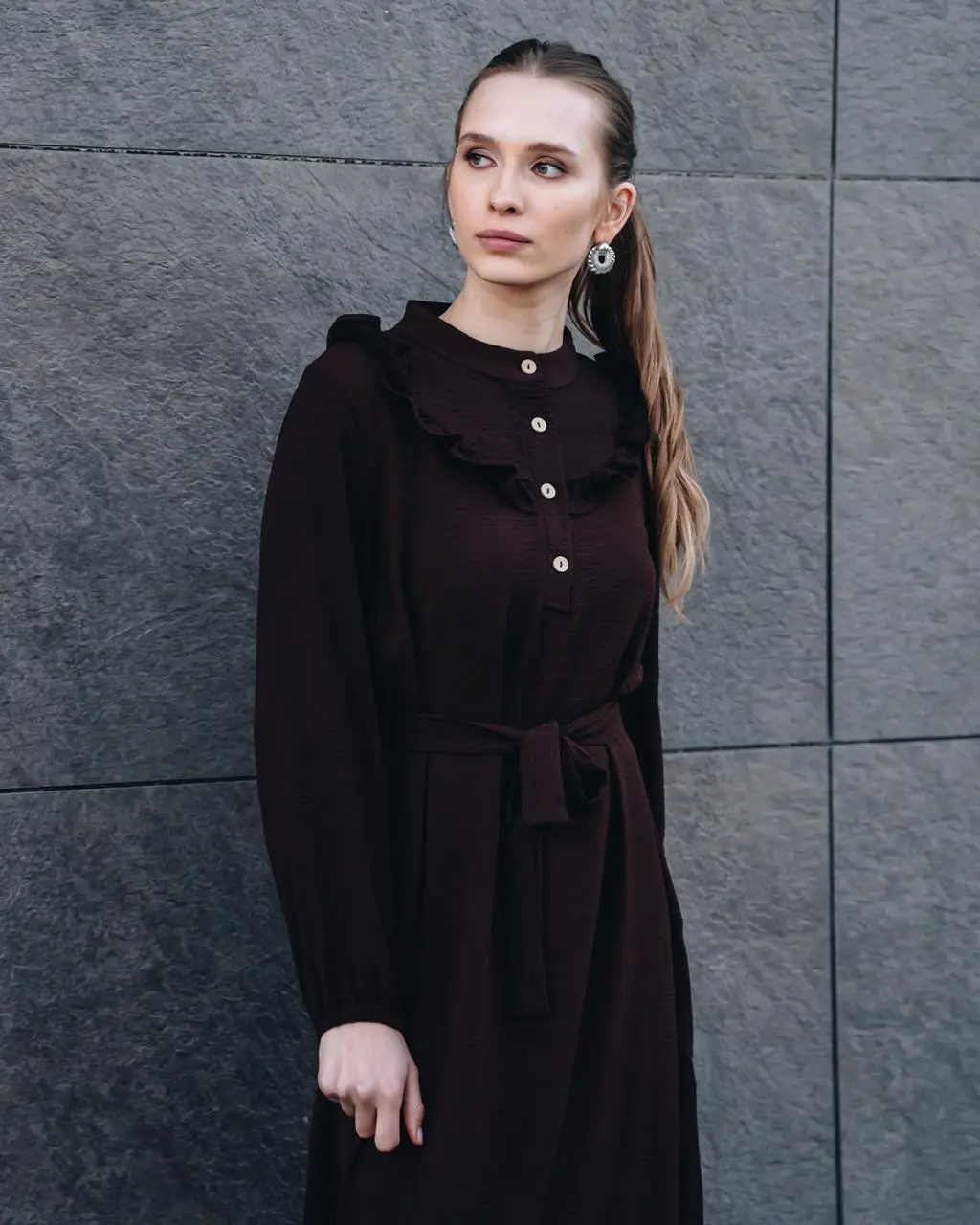 Jessica Modest Dress-detail