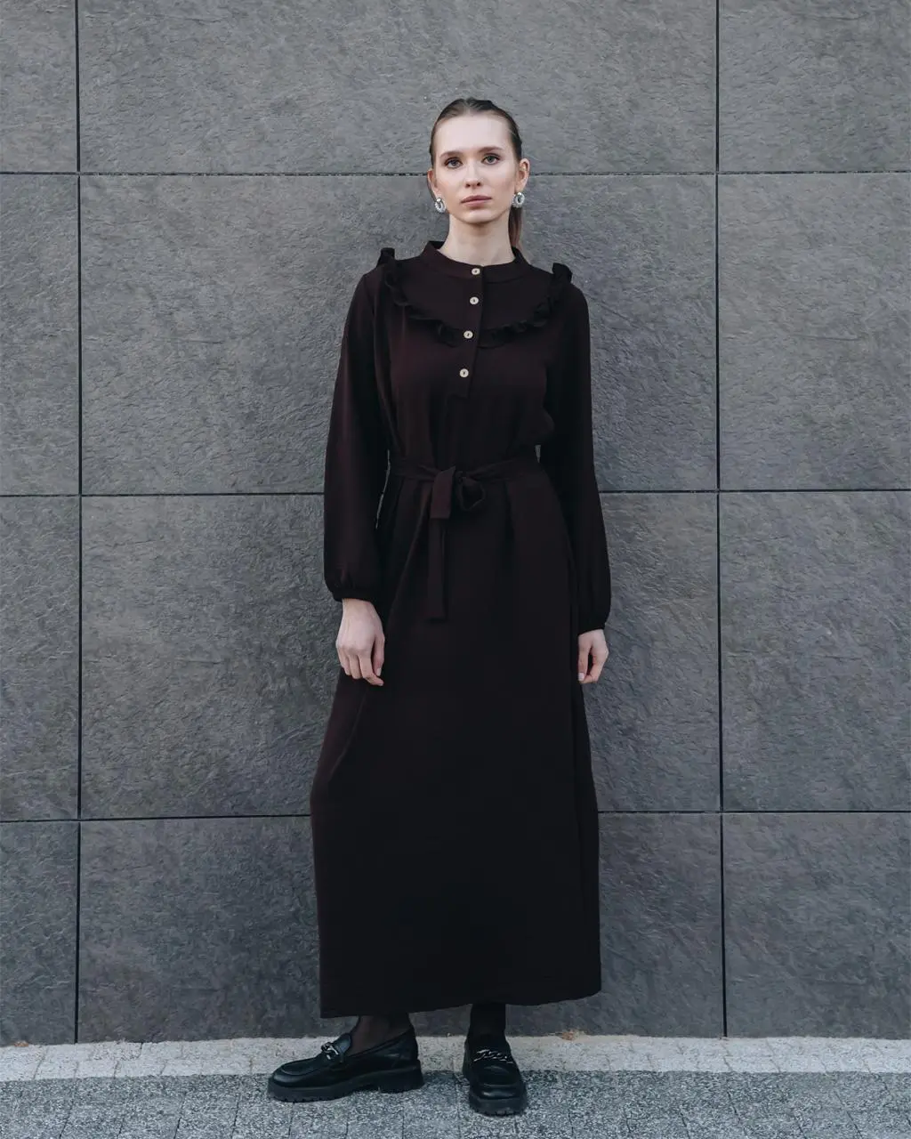 Jessica Modest Dress-detail