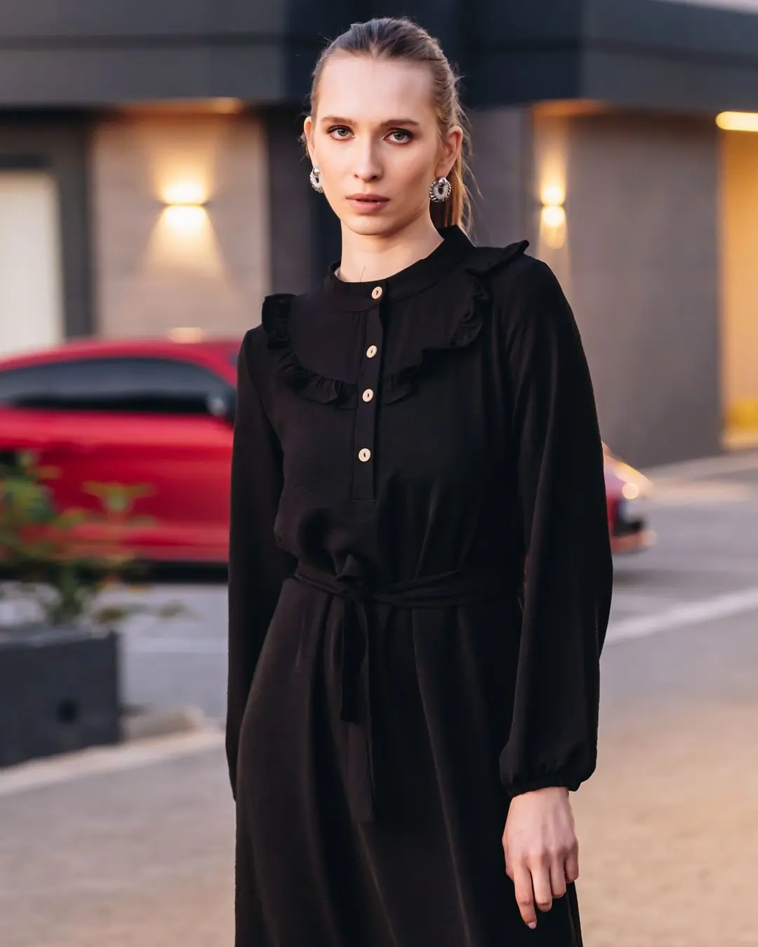 Jessica Modest Dress-detail