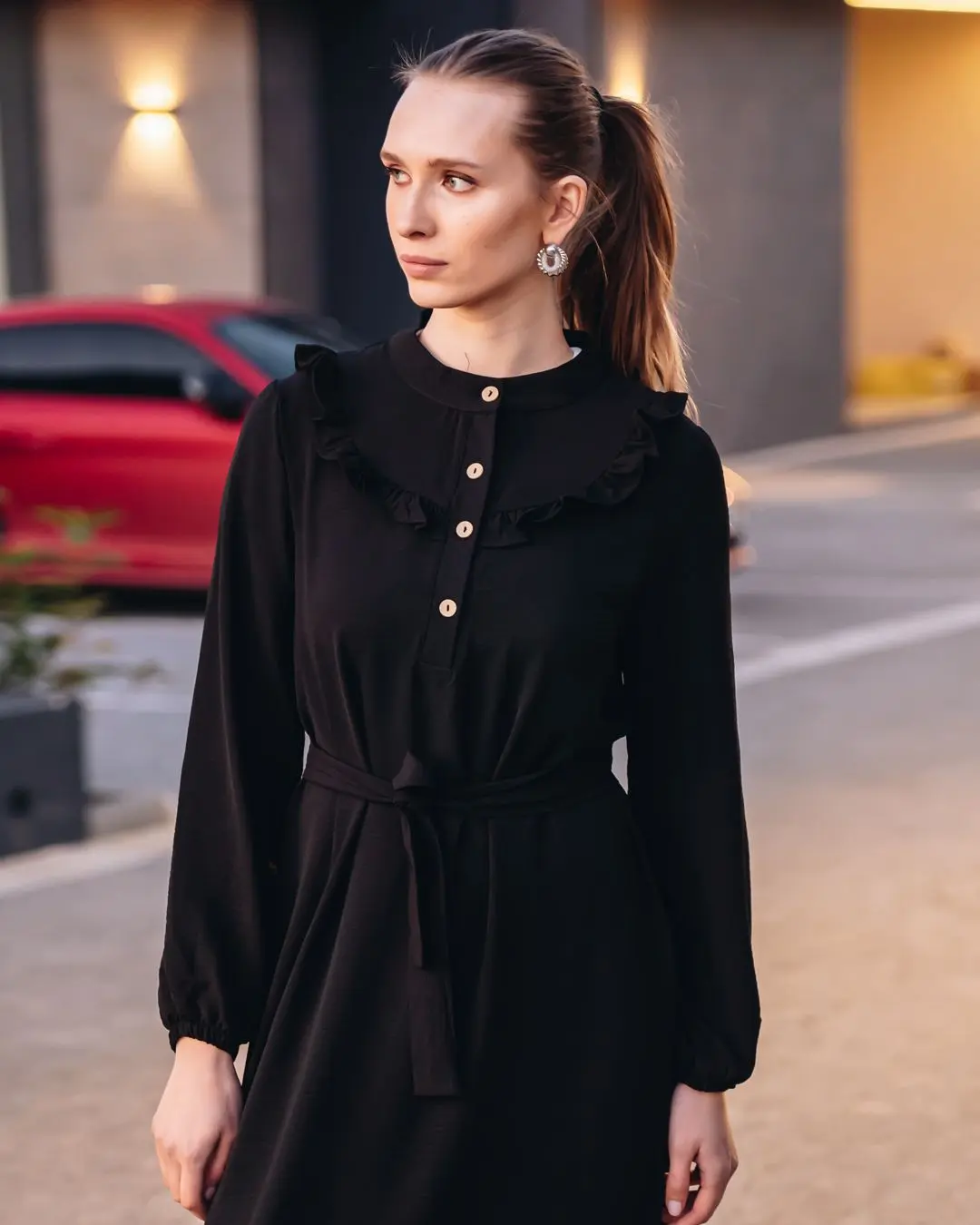 Jessica Modest Dress-detail