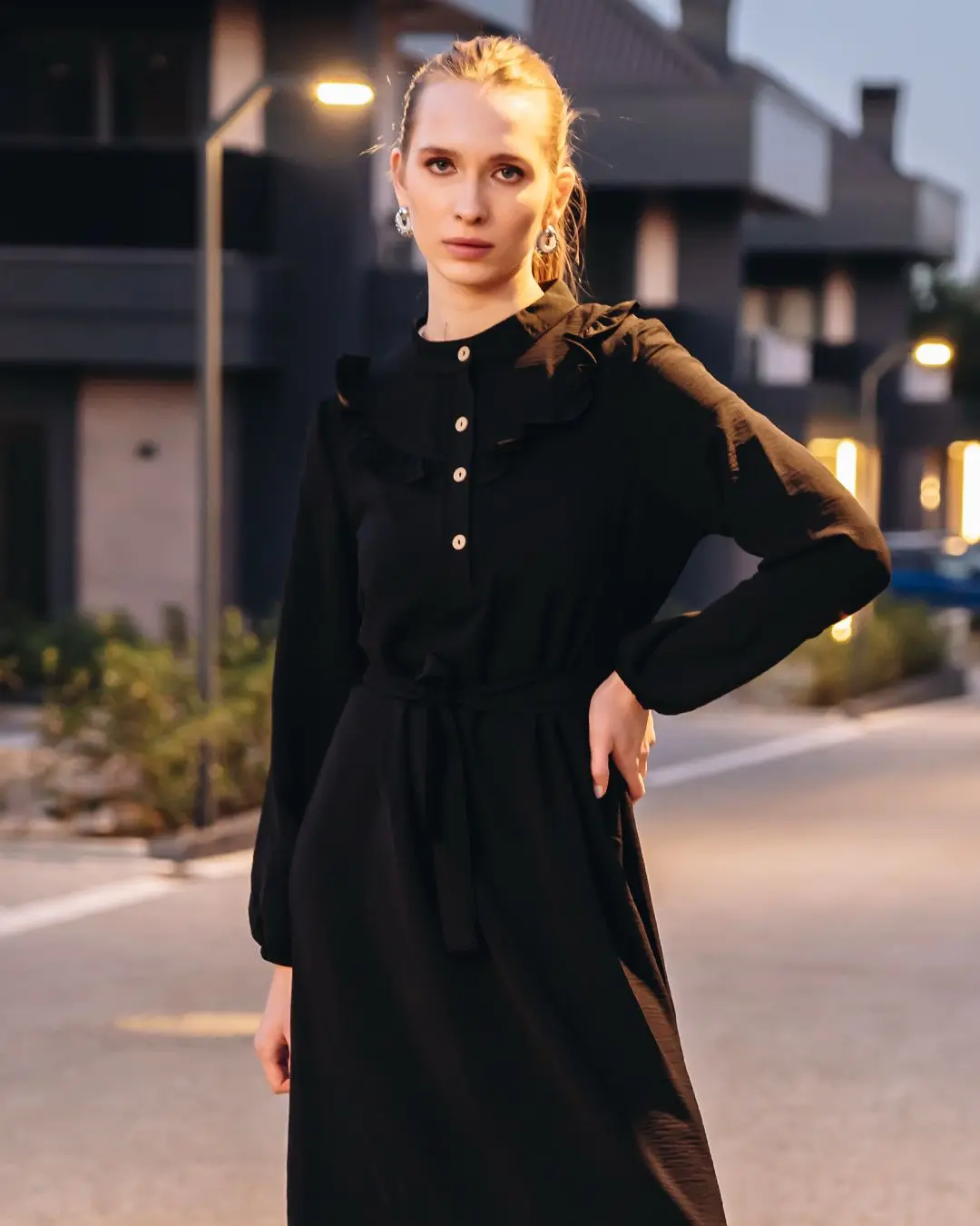 Jessica Modest Dress-detail