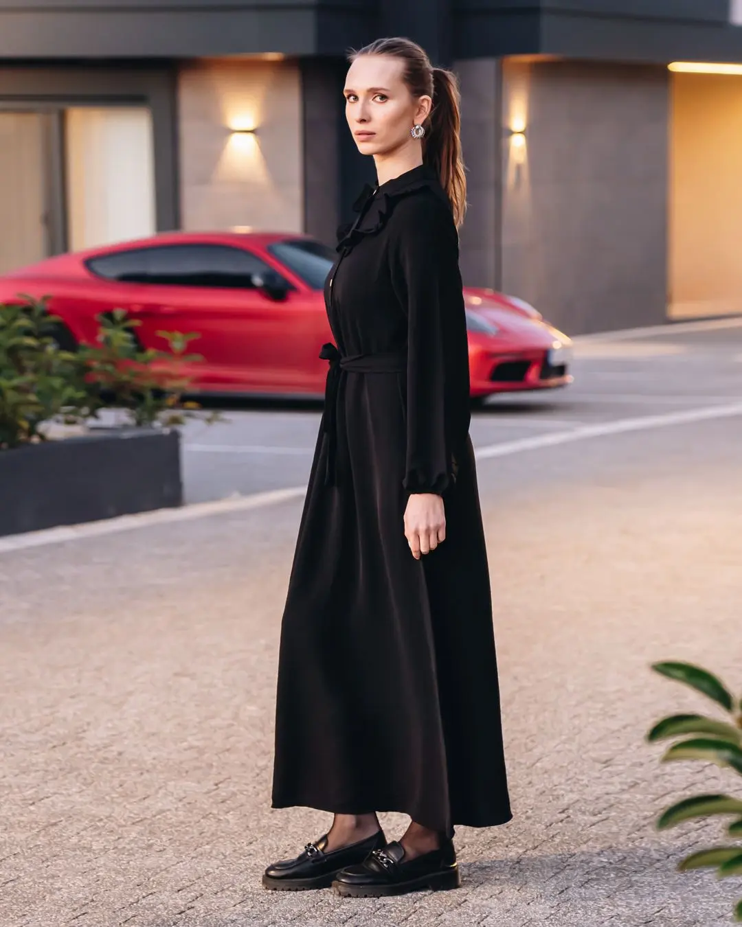 Jessica Modest Dress-detail