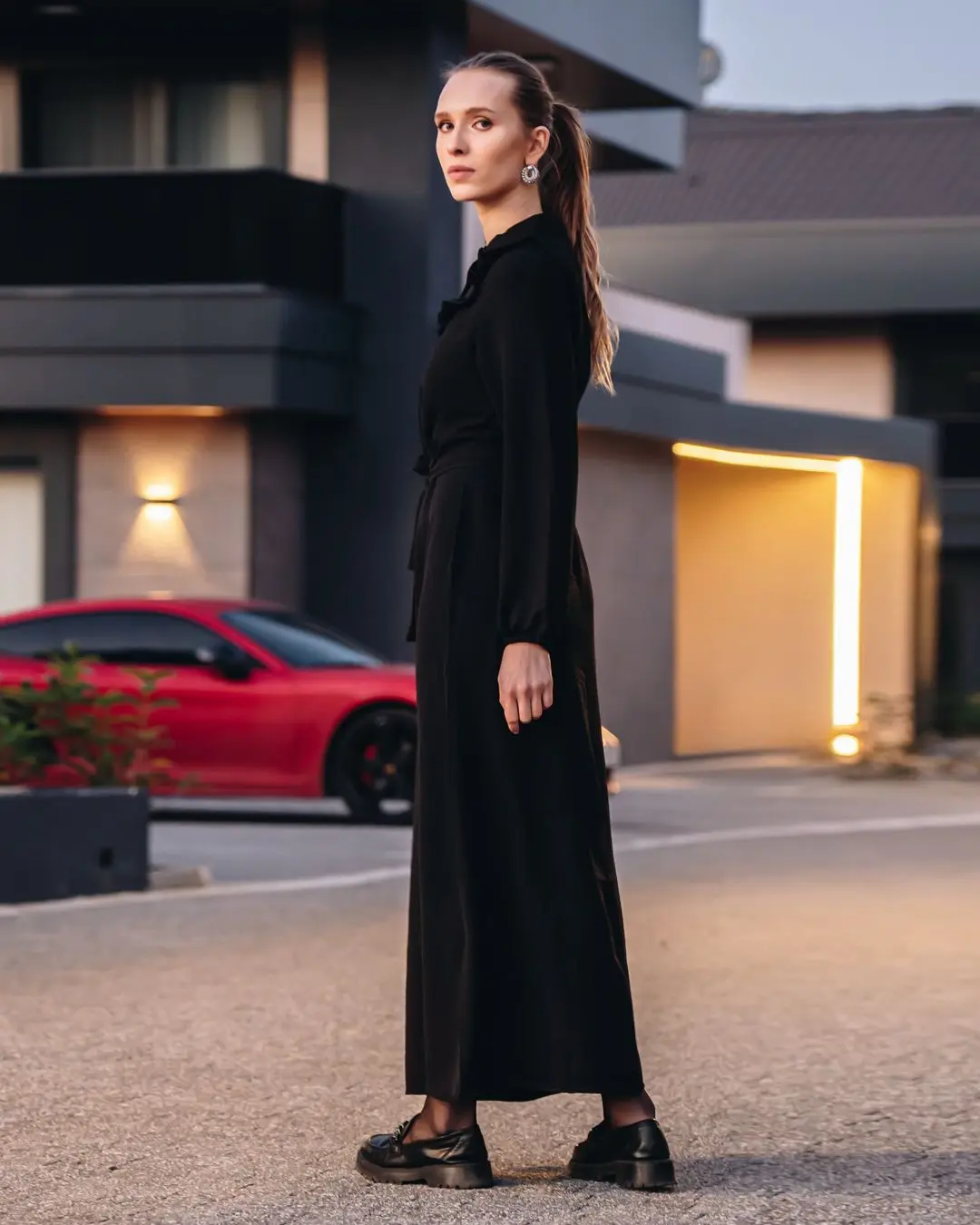 Jessica Modest Dress-detail