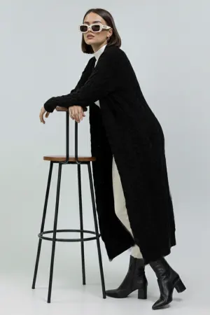 Knitted Patterned Knitwear Cardigan