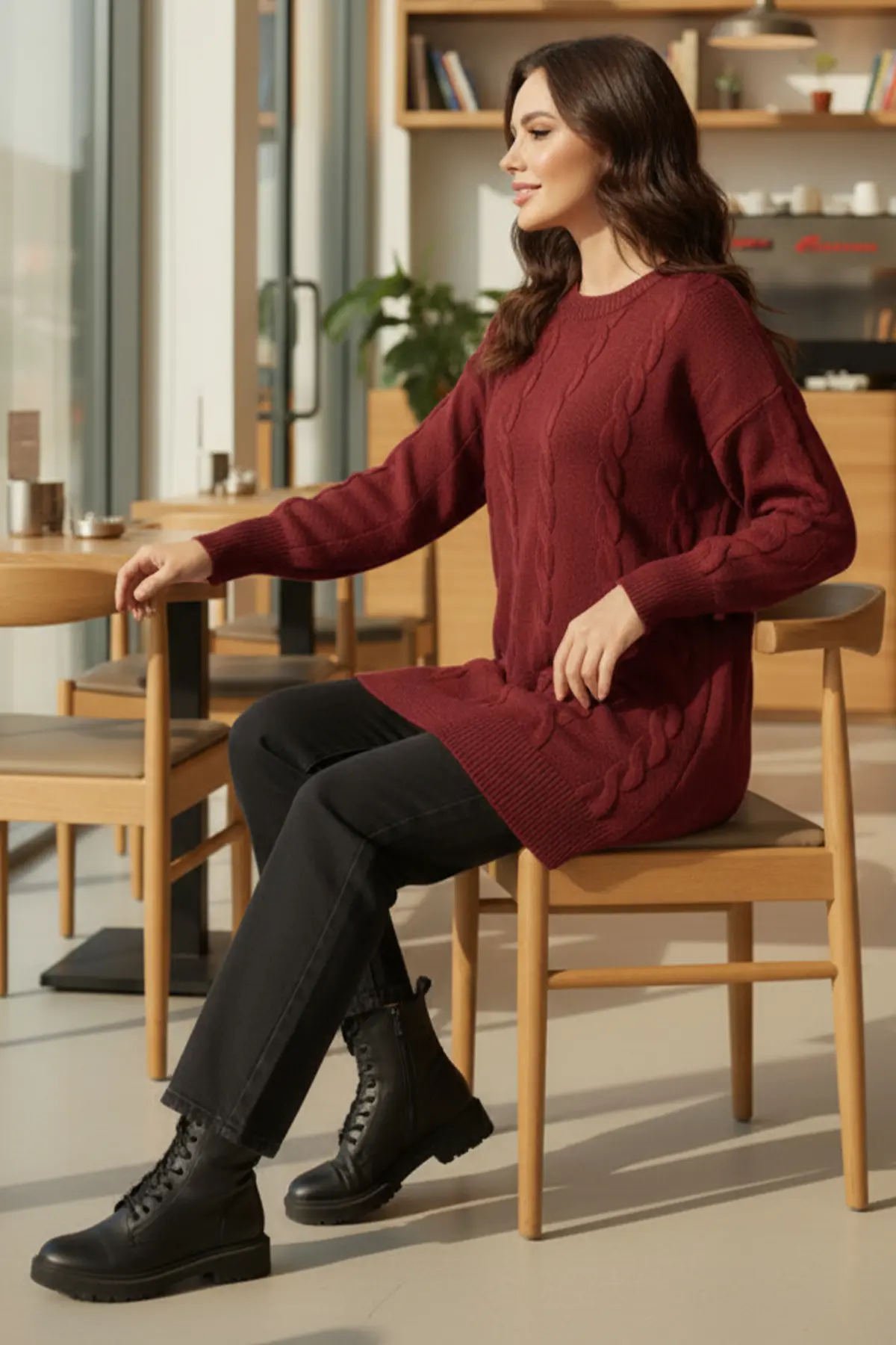 Knitted Sweater-detail