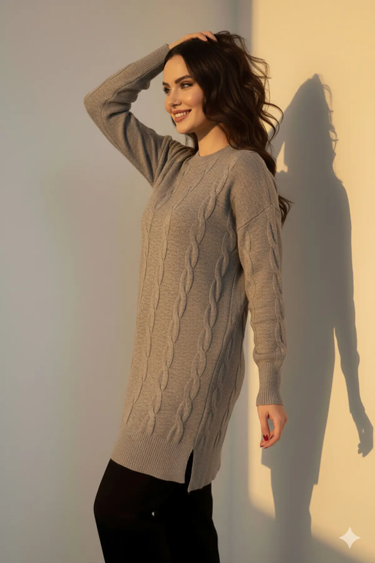 Knitted Sweater-detail