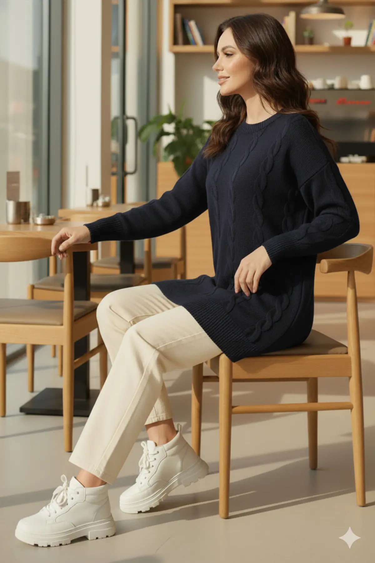 Knitted Sweater-detail