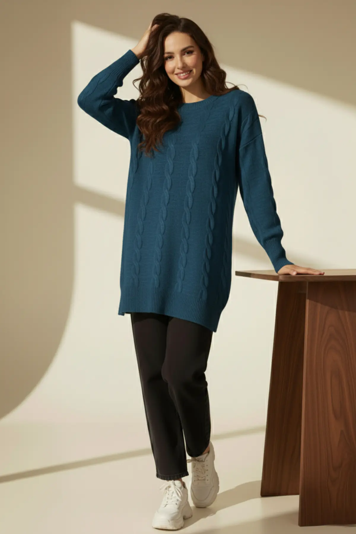 Knitted Sweater-detail