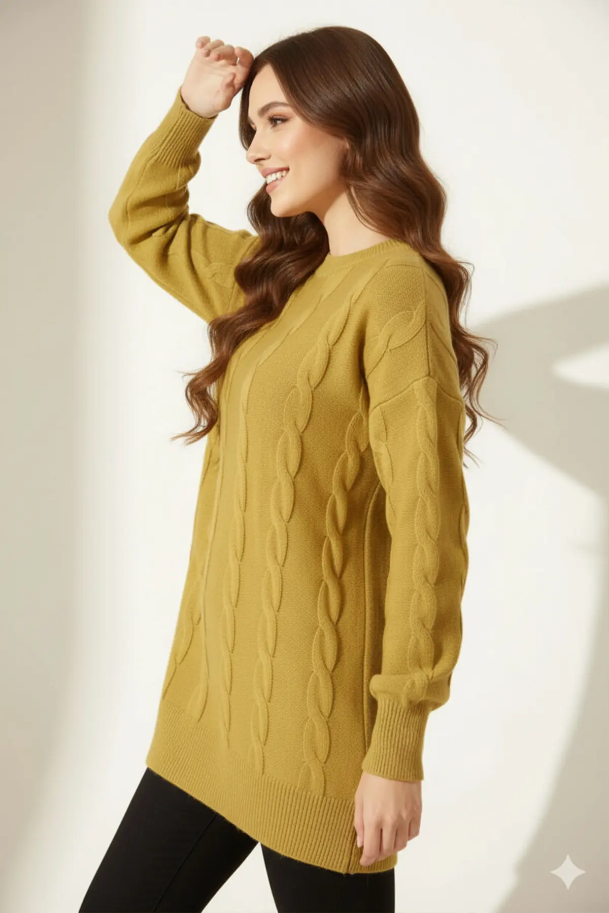 Knitted Sweater-detail