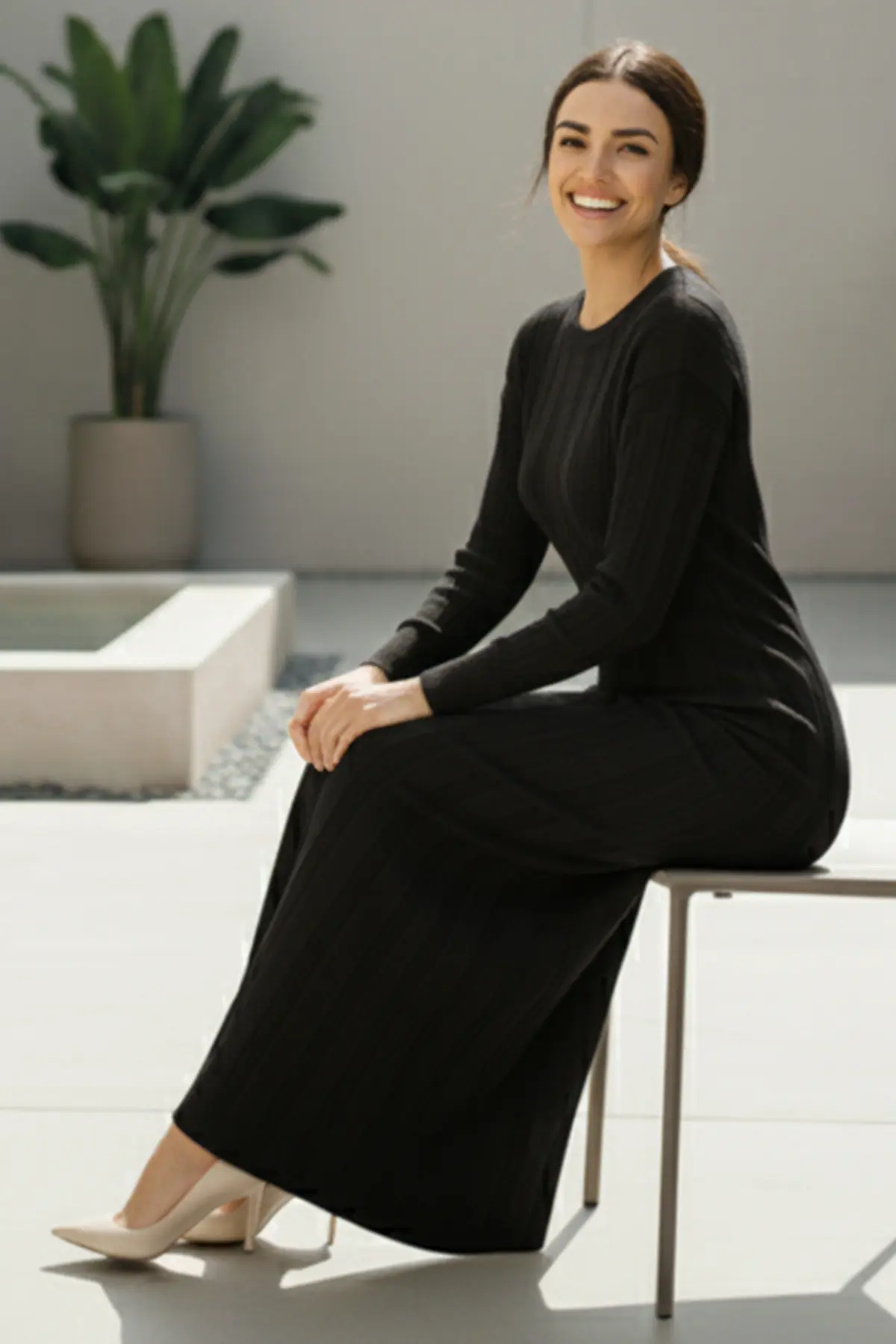 Knitwear Dress-detail