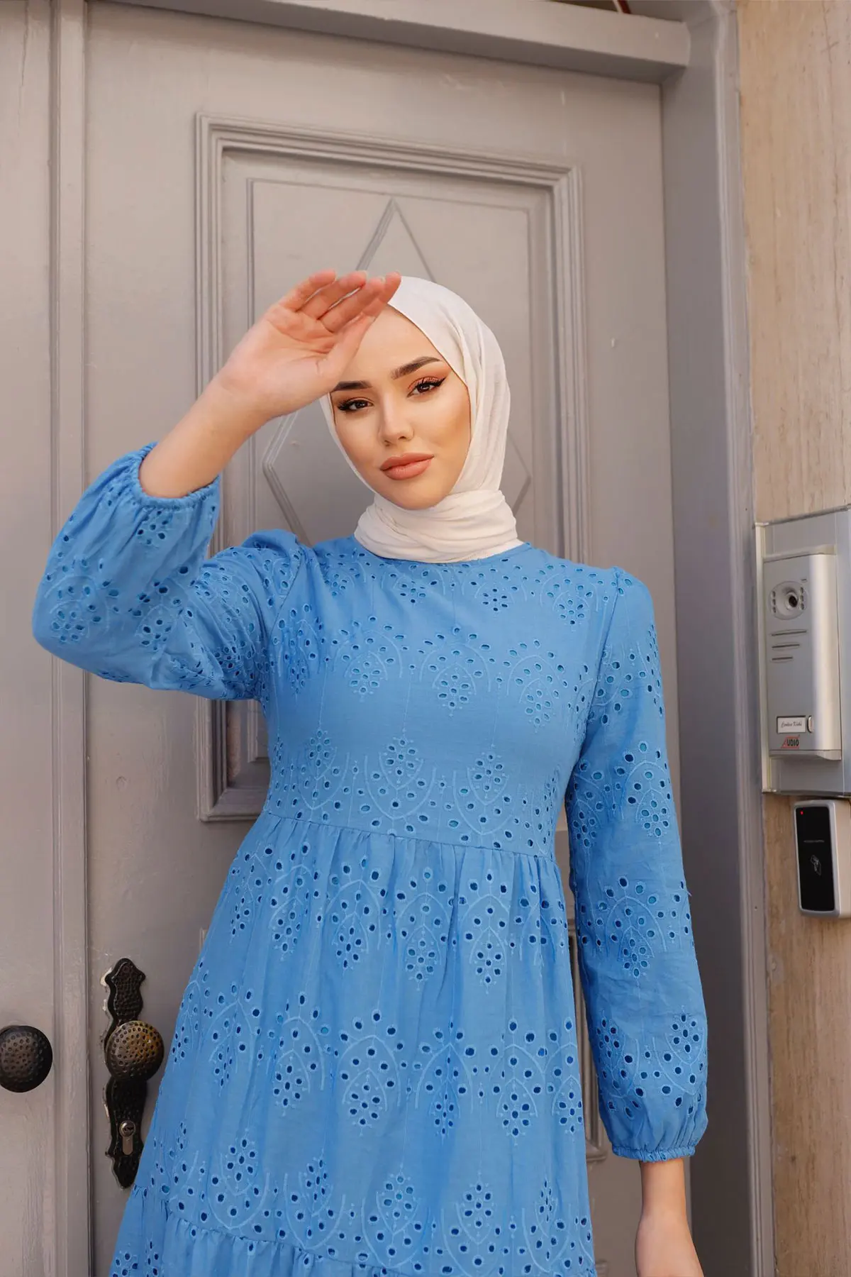 Lace Long Dress-detail