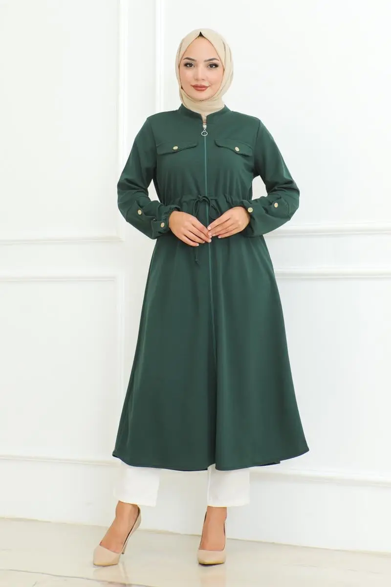 Lace-up Hijab Cap-detail