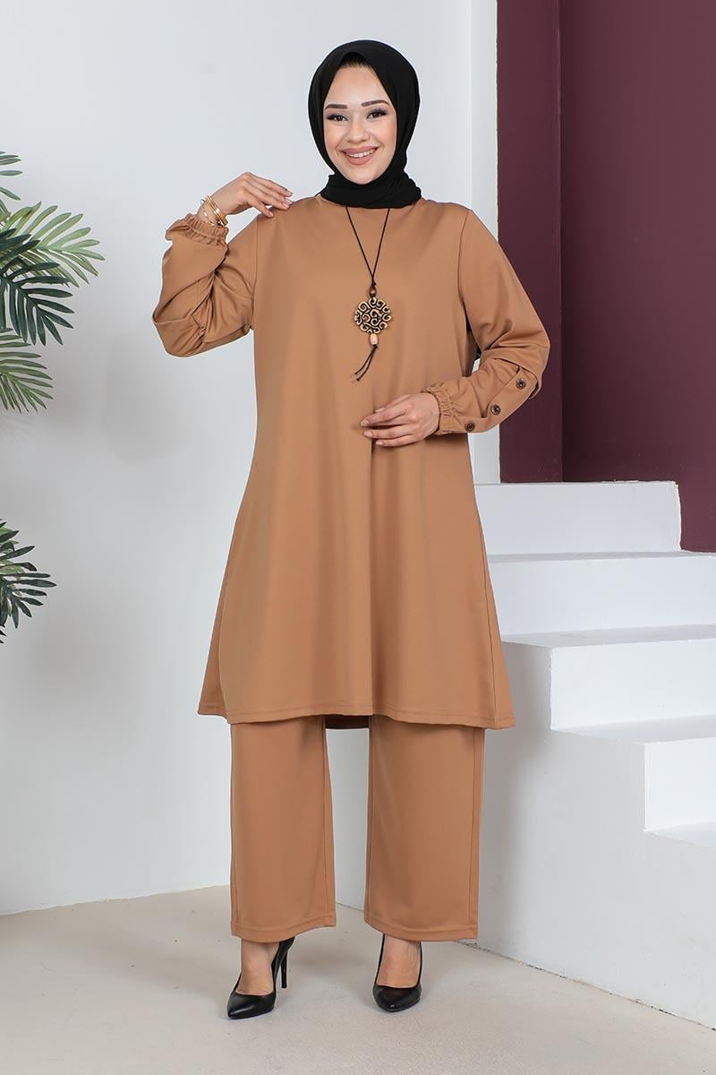 Large Size Double Knitted Suit