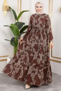 Leopard Print Viscose Dress