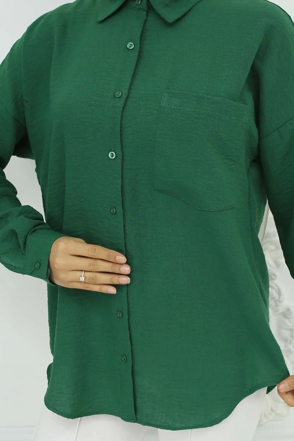 Linen Shirt-detail
