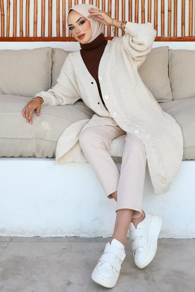 Long Cardigan-detail