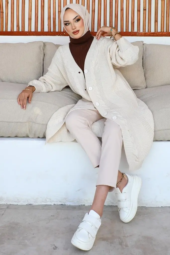 Long Cardigan-detail