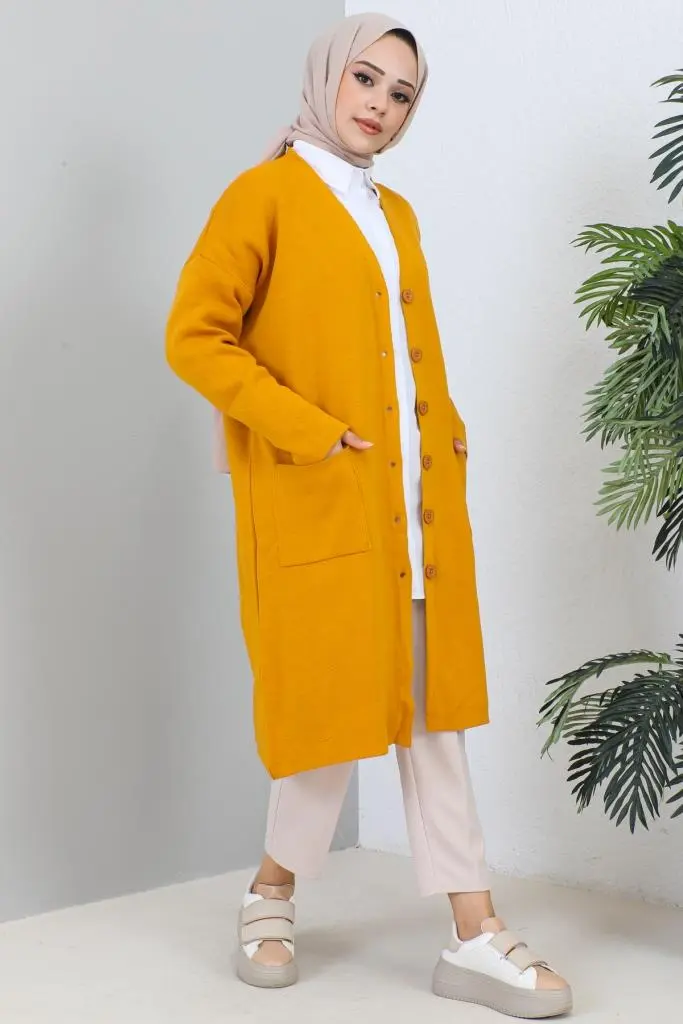 Long Cardigan-detail