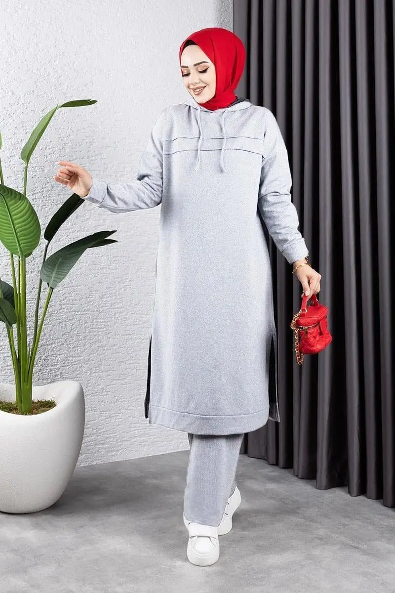 Long Tunic Sports Suit-detail