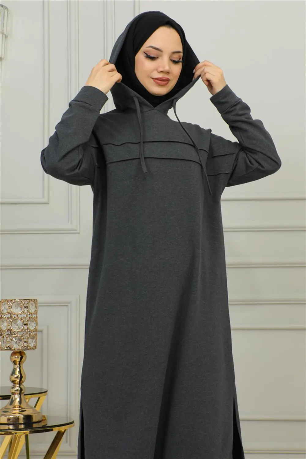 Long Tunic Sports Suit-detail