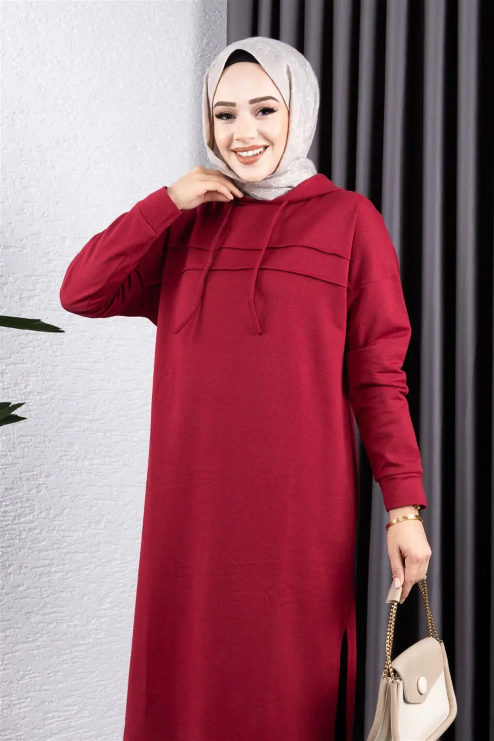 Long Tunic Sports Suit-detail