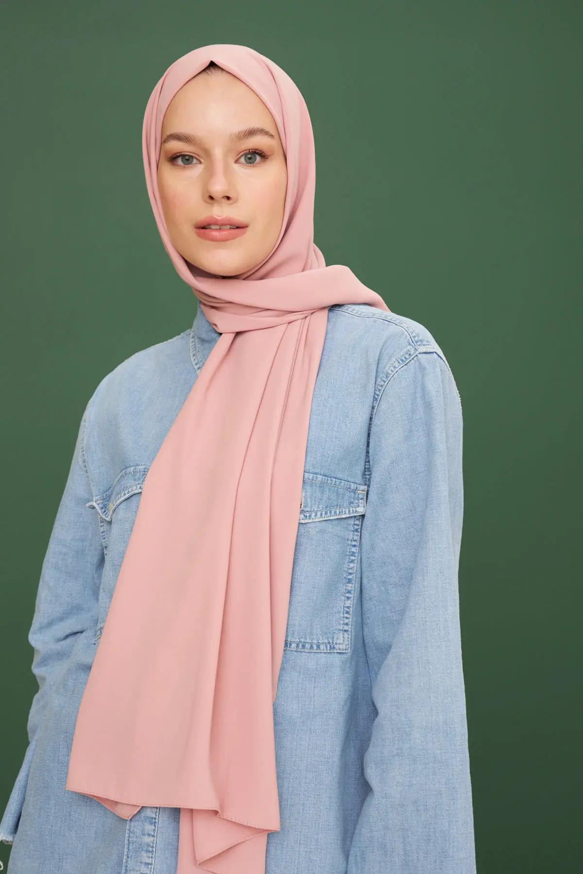 Madina Silk Pink Shawl