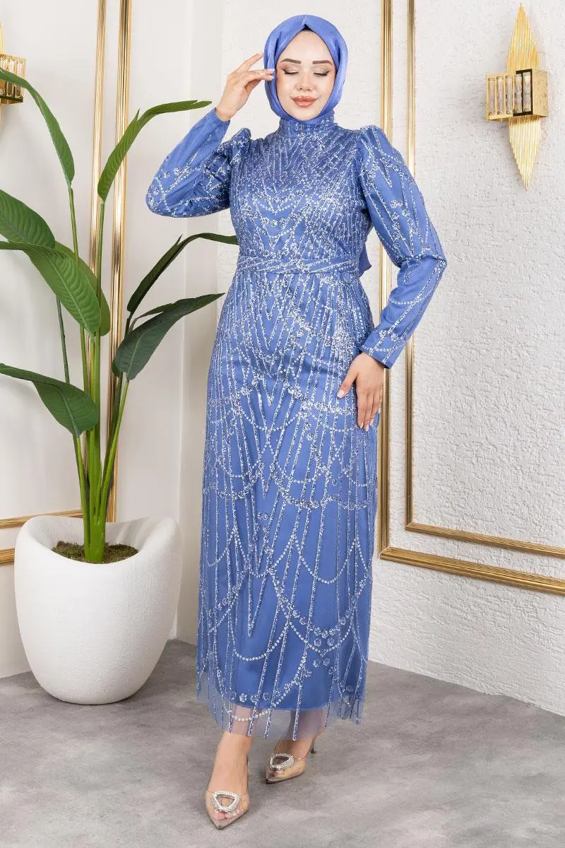 New Season Evening Dress-detail