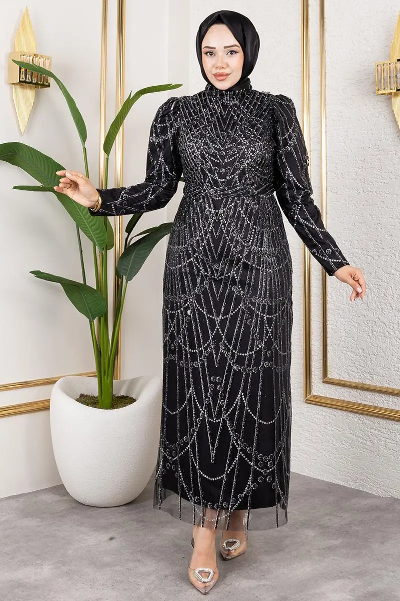 New Season Evening Dress-detail