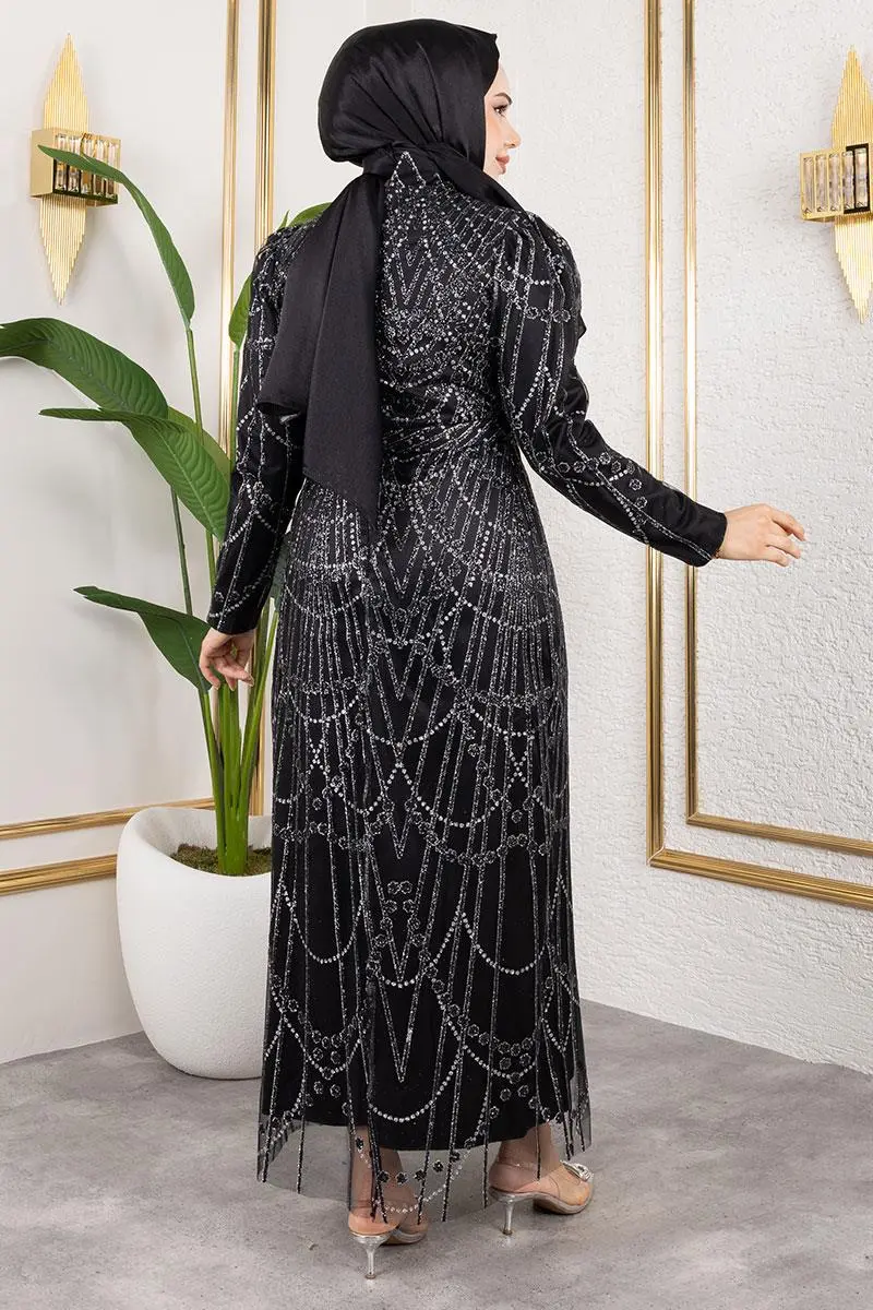 New Season Evening Dress-detail