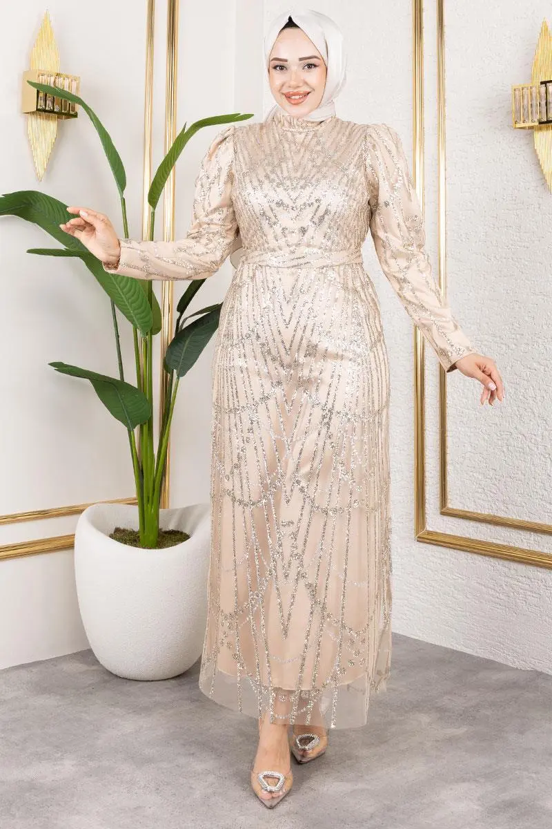 New Season Evening Dress-detail