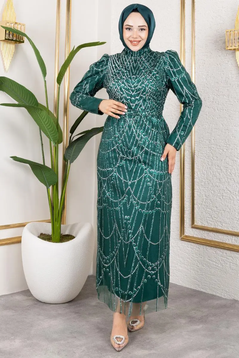 New Season Evening Dress-detail