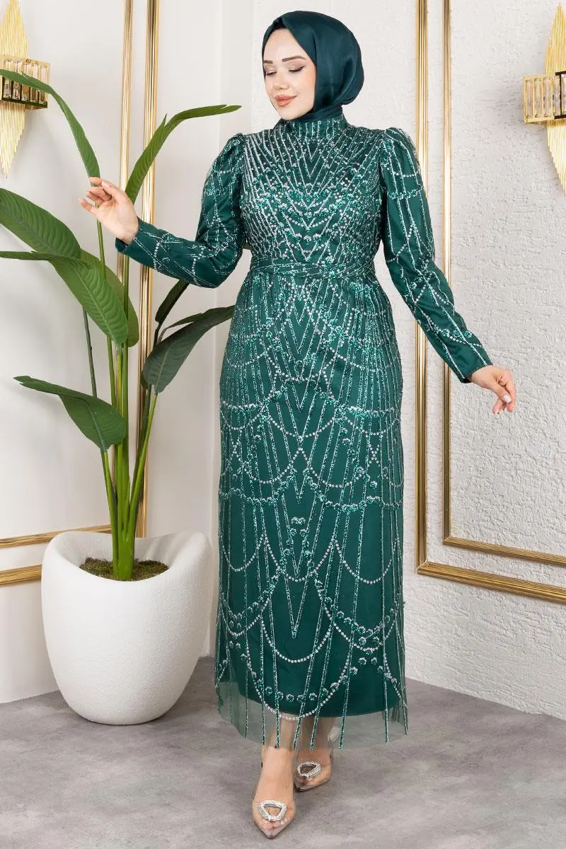 New Season Evening Dress-detail