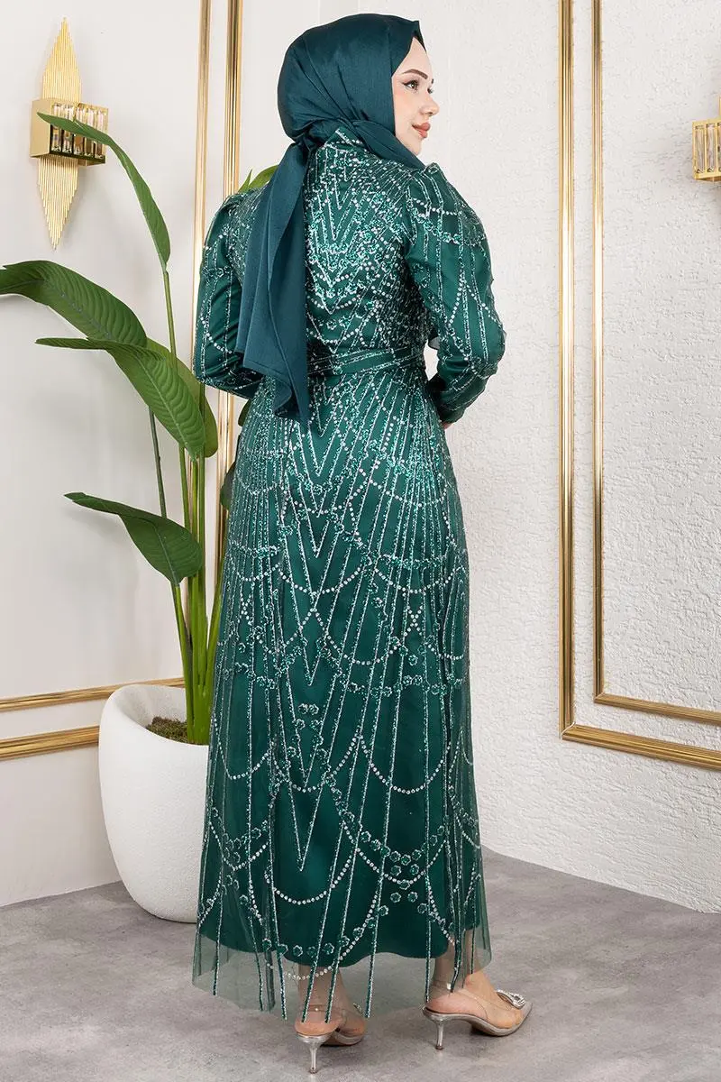 New Season Evening Dress-detail