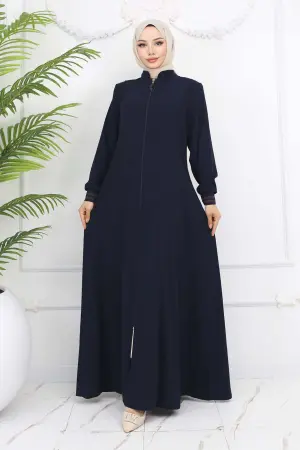 Mevlana Abaya With Elastic Sleeves