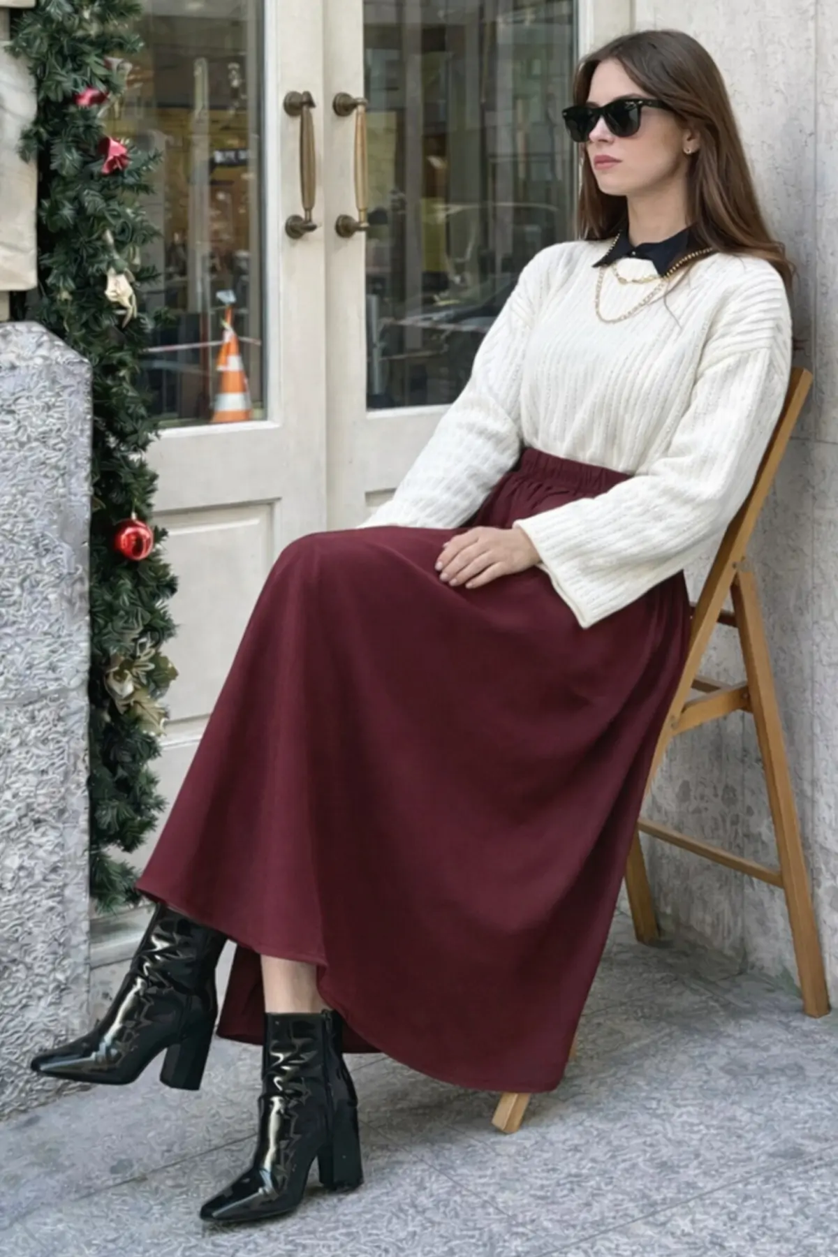 Modal Skirt-detail