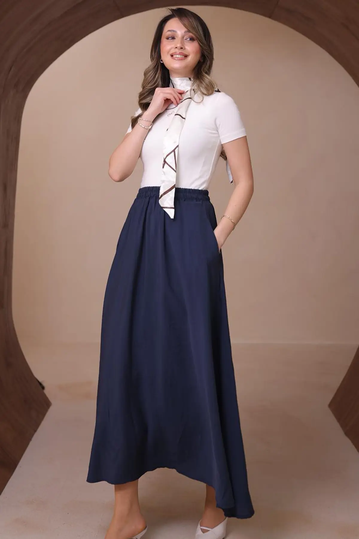 Modal Skirt-detail