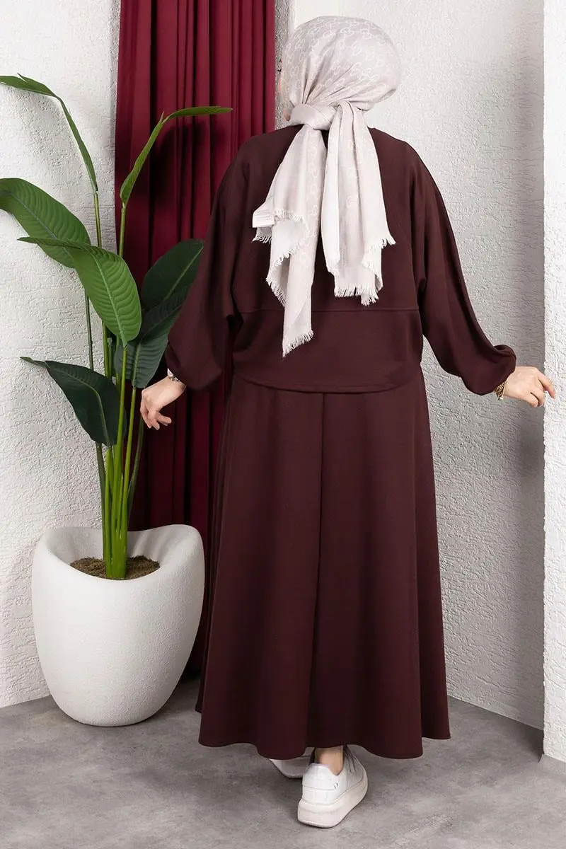 Modal Suit With Elastic Cuffs-detail