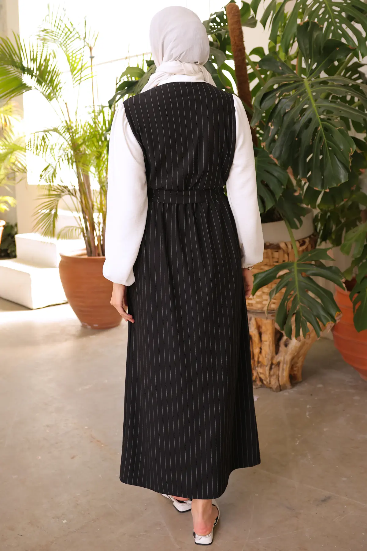 New Black Daily Dress-detail