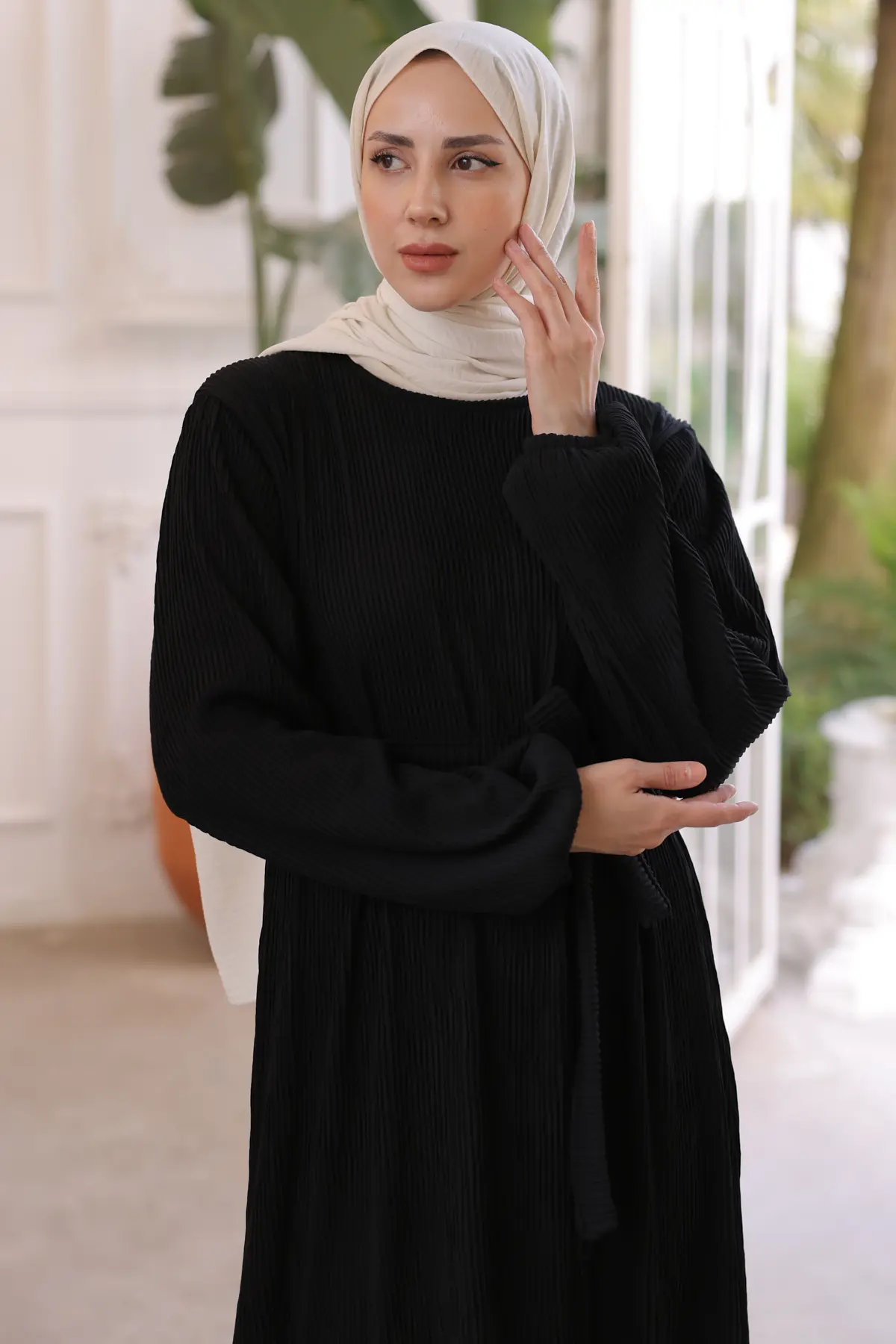 New Black Daily Dress-detail