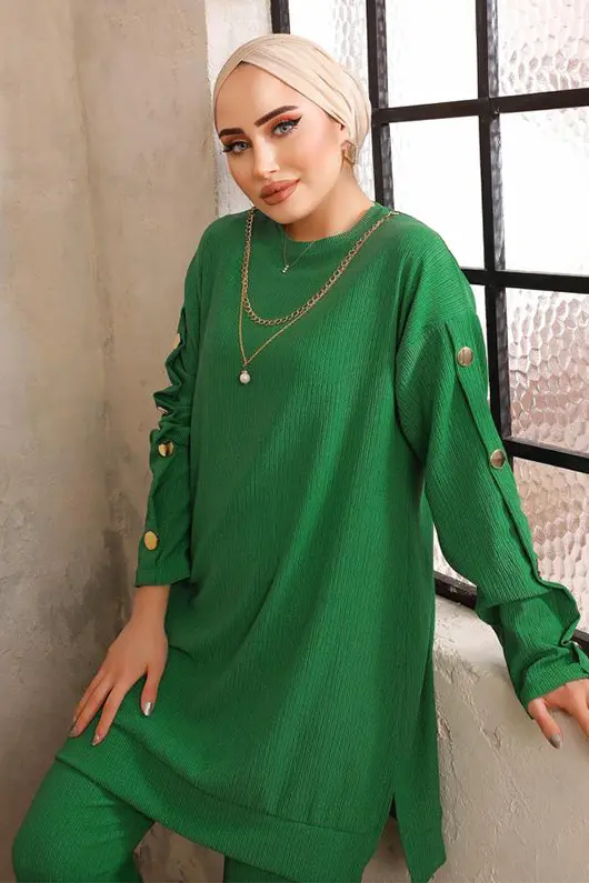 New Double Suit Trousers And Tunic-detail