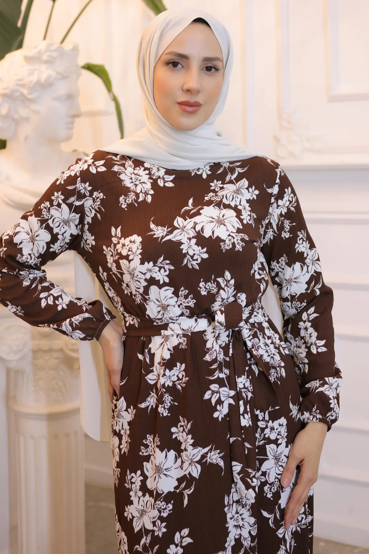 New Floral Dress-detail