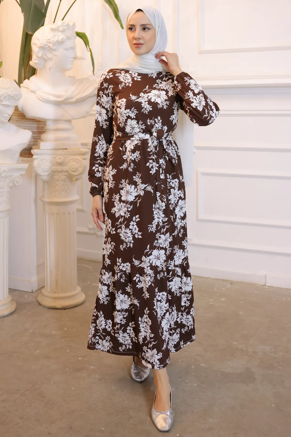 New Floral Dress-detail