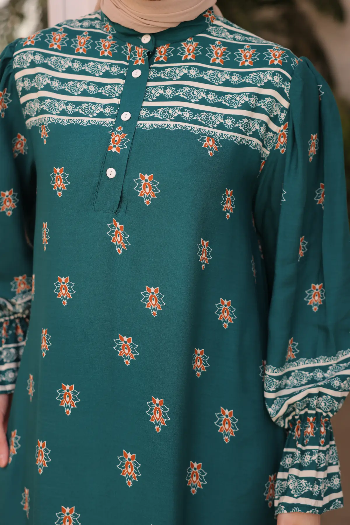 New Floral Dress-detail