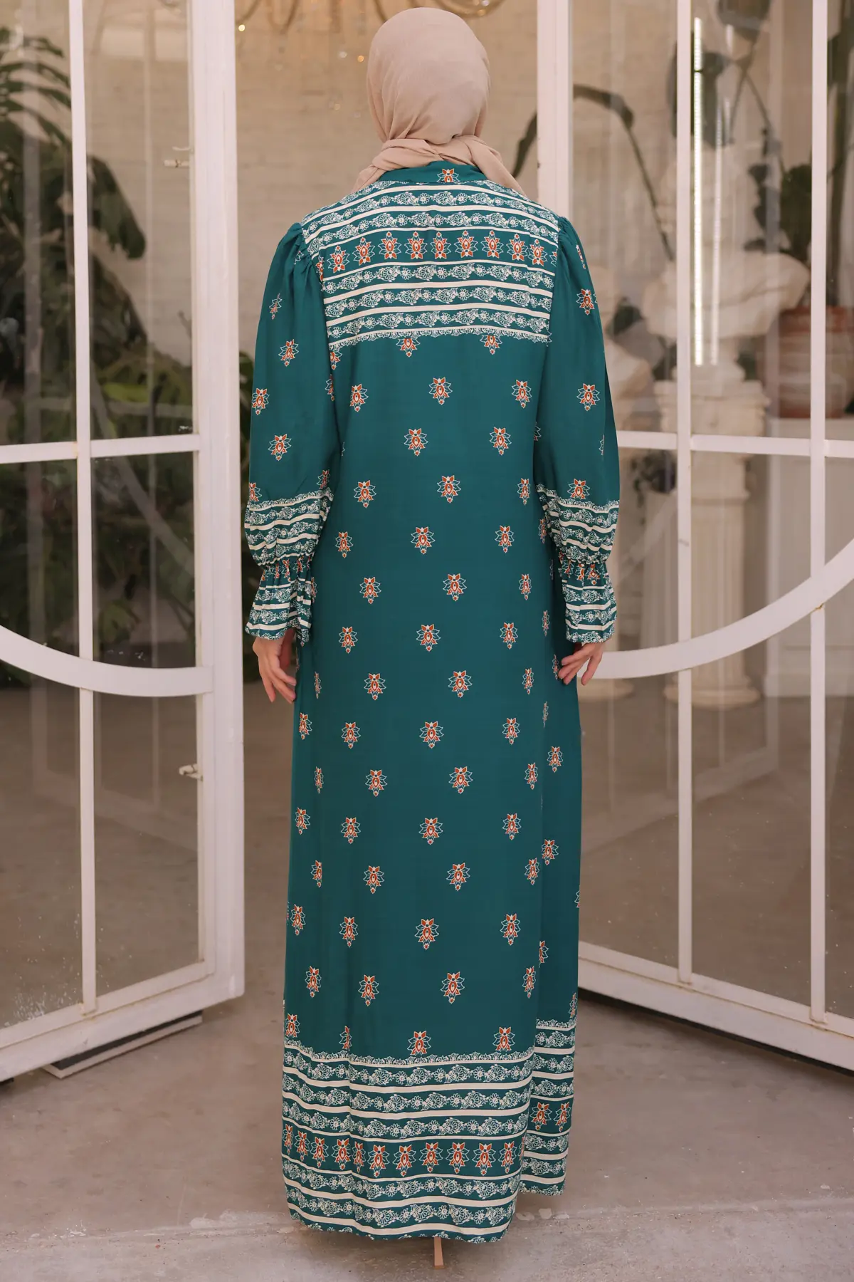 New Floral Dress-detail