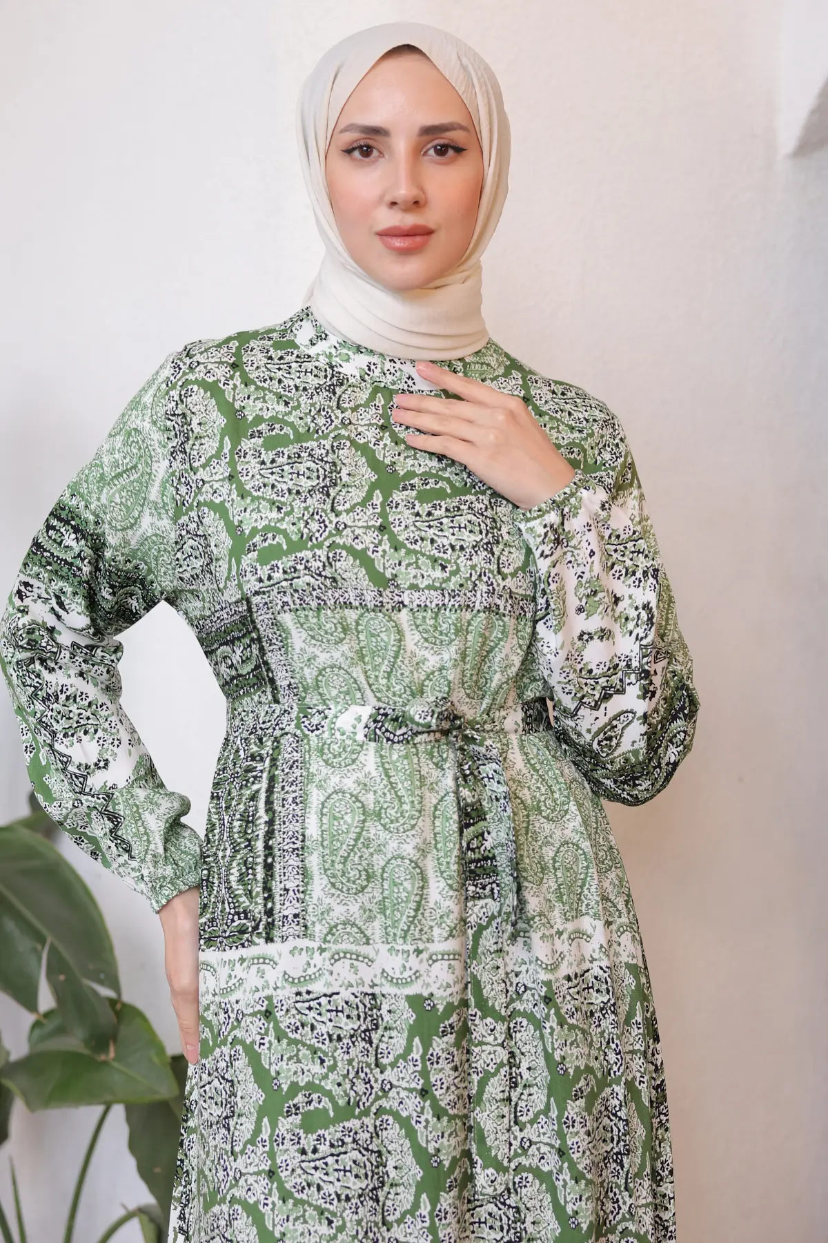 New Floral Dress-detail